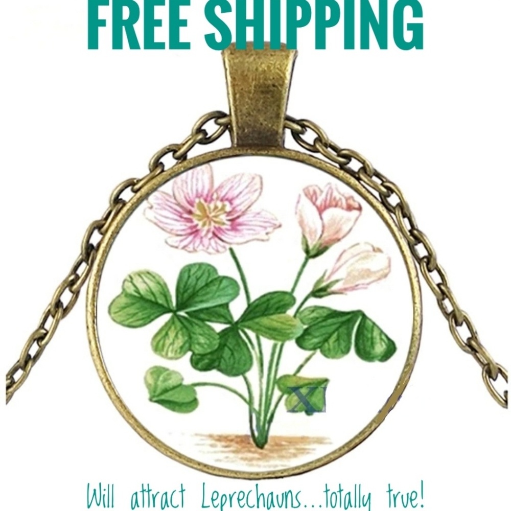 ☘St. Patrick's Day☘ Pendant with Chain☘